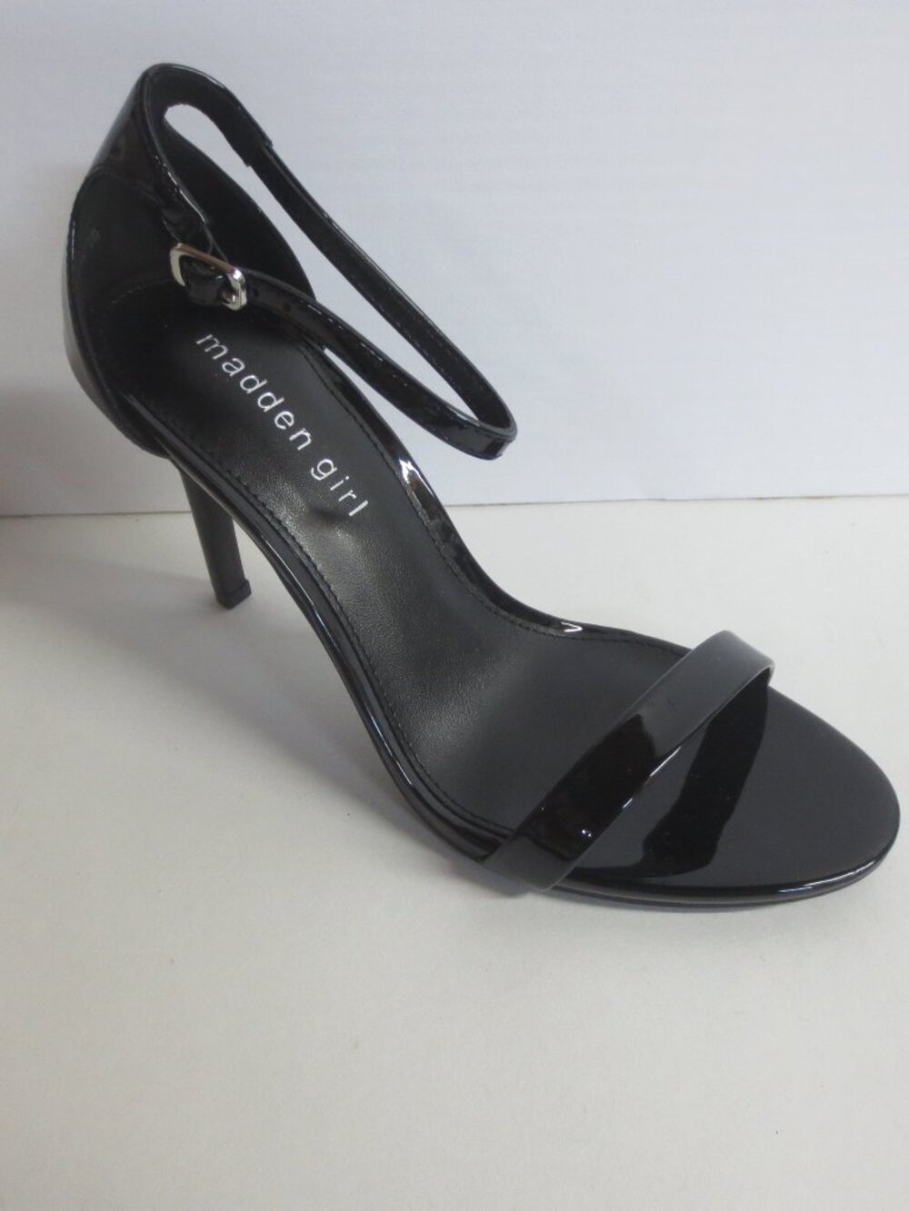 Madden Girl Women's Brazen Heeled Sandal - BLACK - US 7.5